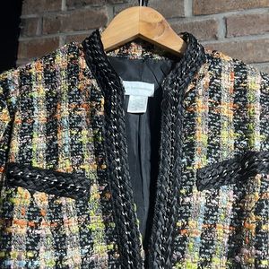 Soft Surroundings tweed jacket
